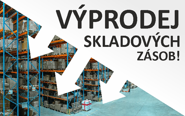 Info banner - výprodej skladových zásob