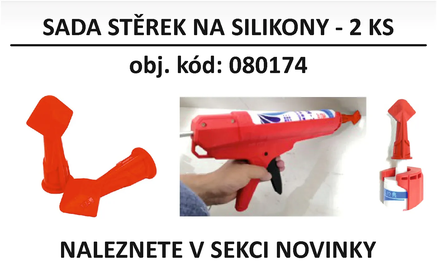 SADA STĚREK NA SILIKONY - 2 KS