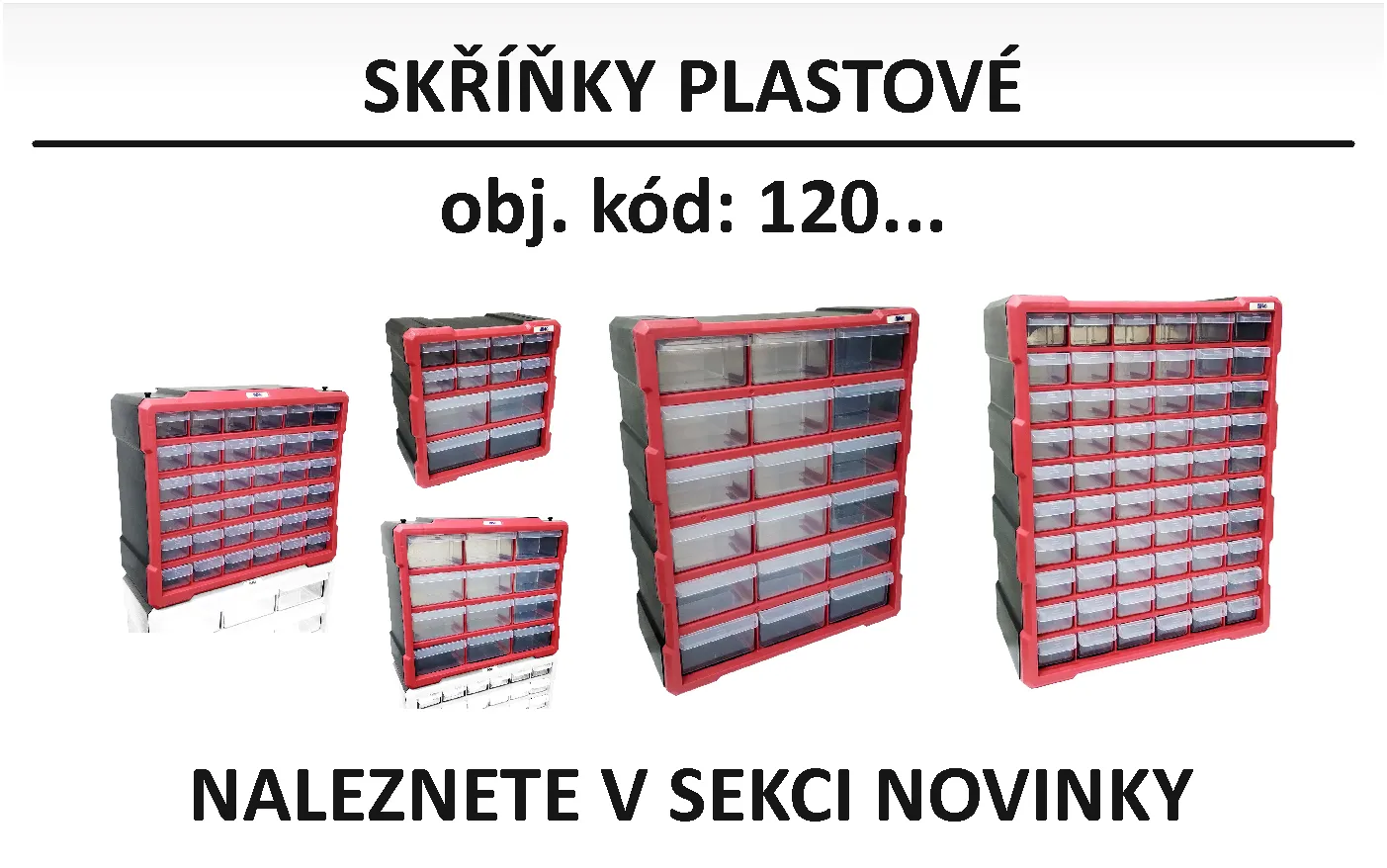 SKŘÍŇKY PLASTOVÉ